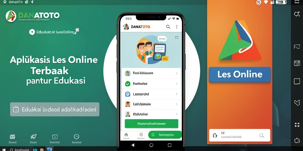 Antarmuka aplikasi DANATOTO yang menarik dan mudah digunakan.